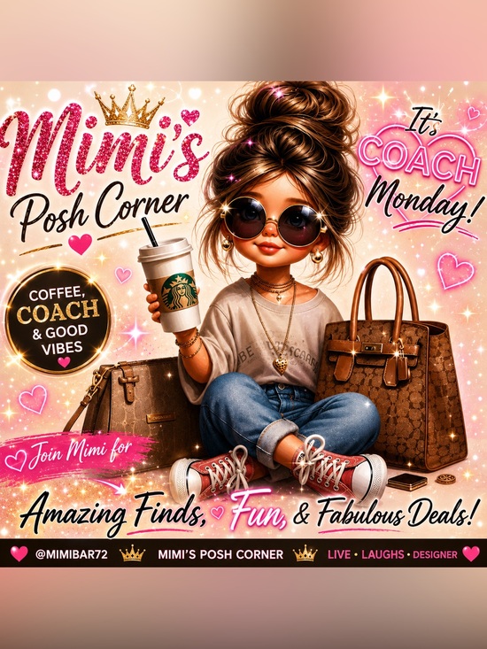 Handbags - Mimi's Posh Corner is LIVE!!!   Come join and have some fun.